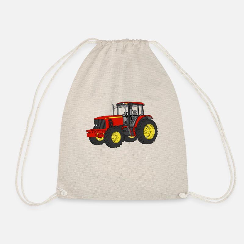 Tractor - Drawstring Bag - nature