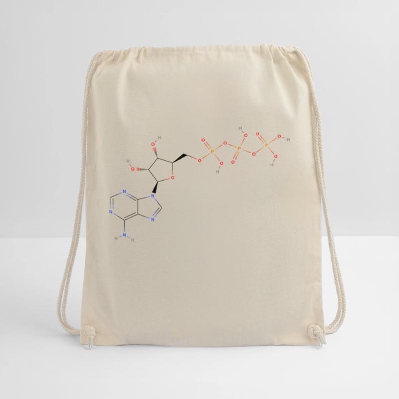 Molécule de triphosphate d’adénosine - Structur coloré Sac de sport léger