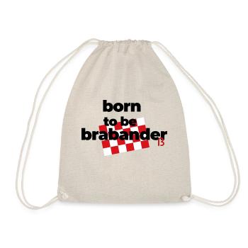 born to be brabander, beautiful Brabant - Drawstring Bag - nature - Front