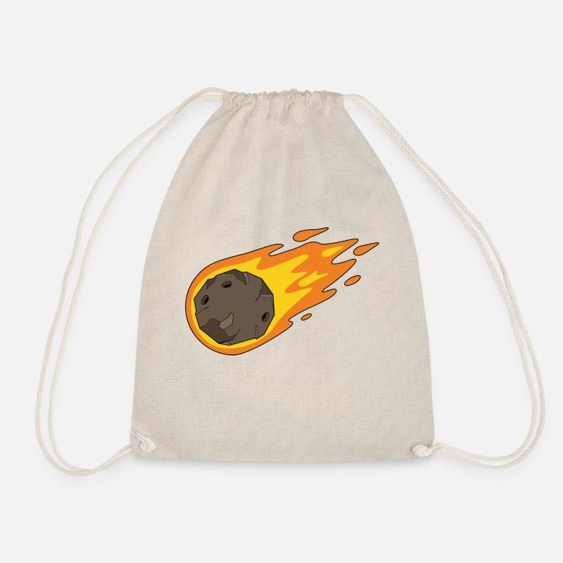 Asteroid Comet - Drawstring Bag - nature