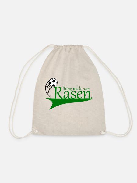 Bring mich zum Rasen - Turnbeutel - Natur