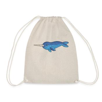 narval coloré - Sac de sport léger - nature - Devant