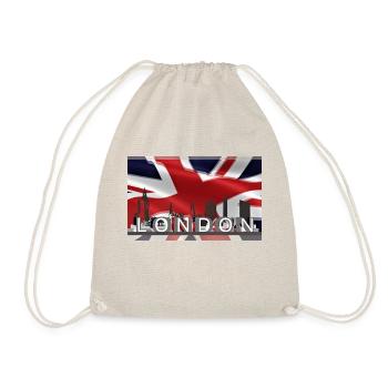 London - Drawstring Bag - nature - Front