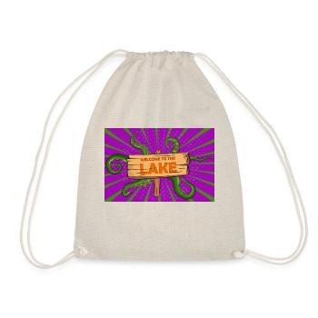 Bienvenue au lac Spooky Halloween Comic Style - Sac de sport léger - nature - Devant