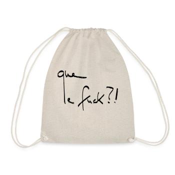 que le fuck Line Art - Minimaliste - Sac de sport léger - nature - Devant