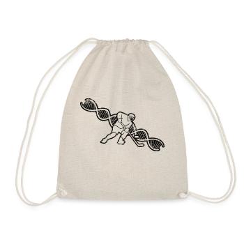 Ice hockey player Hockey fan Ice hockey team - Drawstring Bag - nature - Front