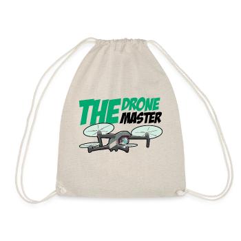 The Drone Master Drone Flying Quadcopter RC Pilot - Drawstring Bag - nature - Front