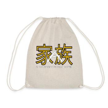 Family Japanese - Drawstring Bag - nature - Front
