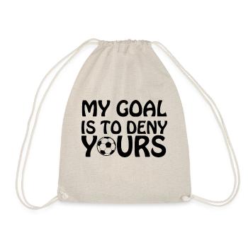 Fußball Soccer - Drawstring Bag - nature - Front