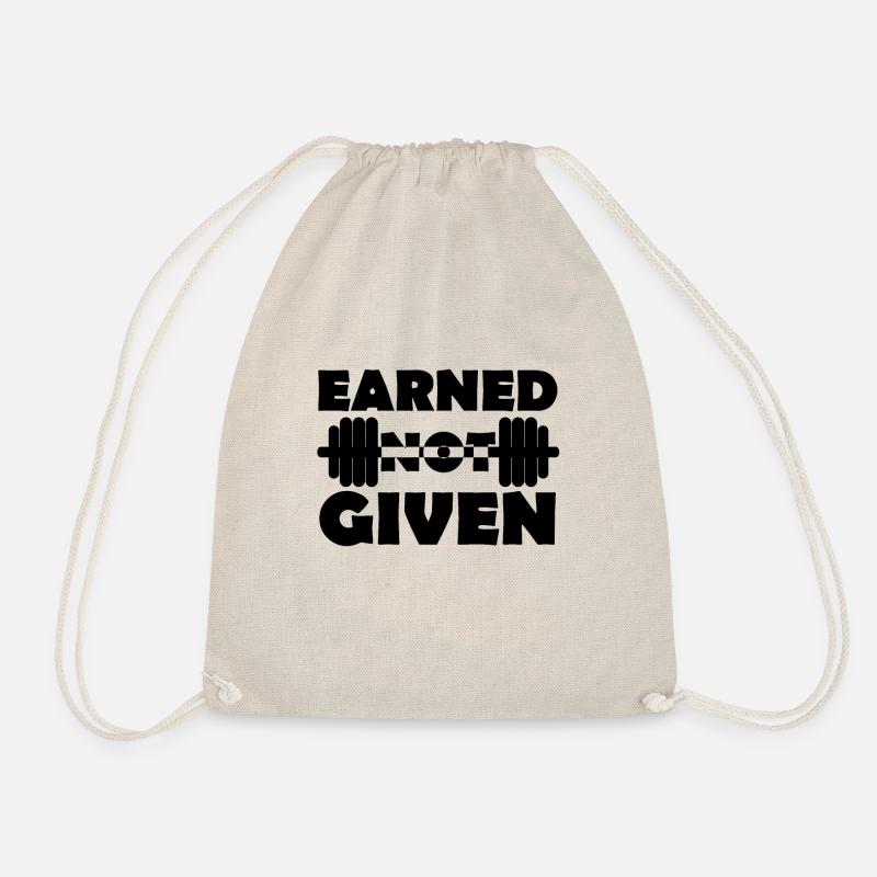Earned Not Given - Turnbeutel - Natur