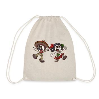 Squelettes mexicains - Sac de sport léger - nature - Devant