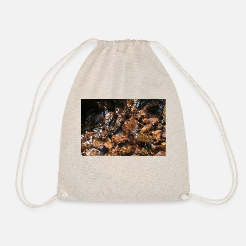 Black Forest Bächle - Drawstring Bag - nature