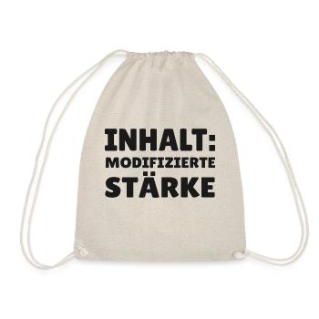 Modifizierte Stärke - Turnbeutel - Natur - Vorne