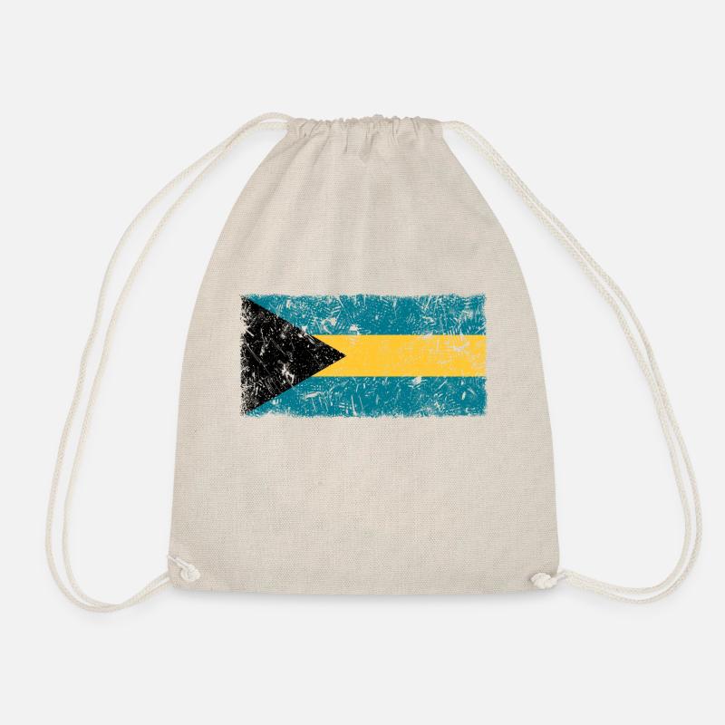 Bahamas Vintage - Turnbeutel - Natur