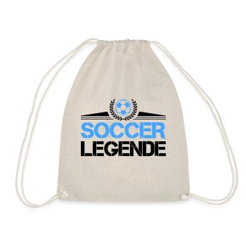 Football Légende du football - Sac de sport léger - nature - Devant