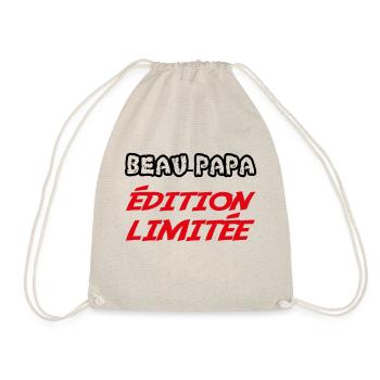 BEAU PAPA édition limitée - Sac de sport léger - nature - Devant