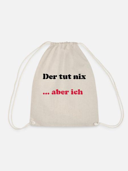 Der tut nix/was - Turnbeutel - Natur