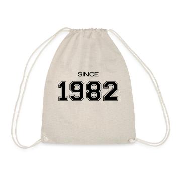 cadeau d'anniversaire 1982 - Sac de sport léger - nature - Devant
