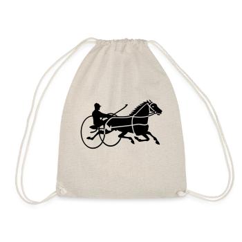 Traber / trotter (19JH, 1c) - Turnbeutel - Natur - Vorne