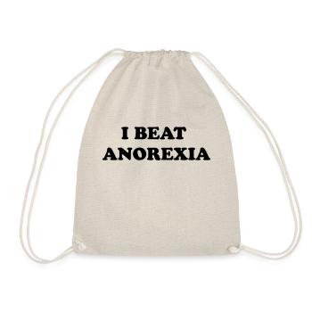 i beat anorexia - Sac de sport léger - nature - Devant
