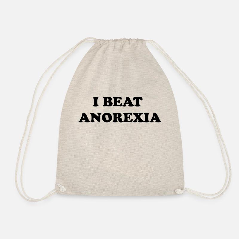 i beat anorexia - Turnbeutel - Natur