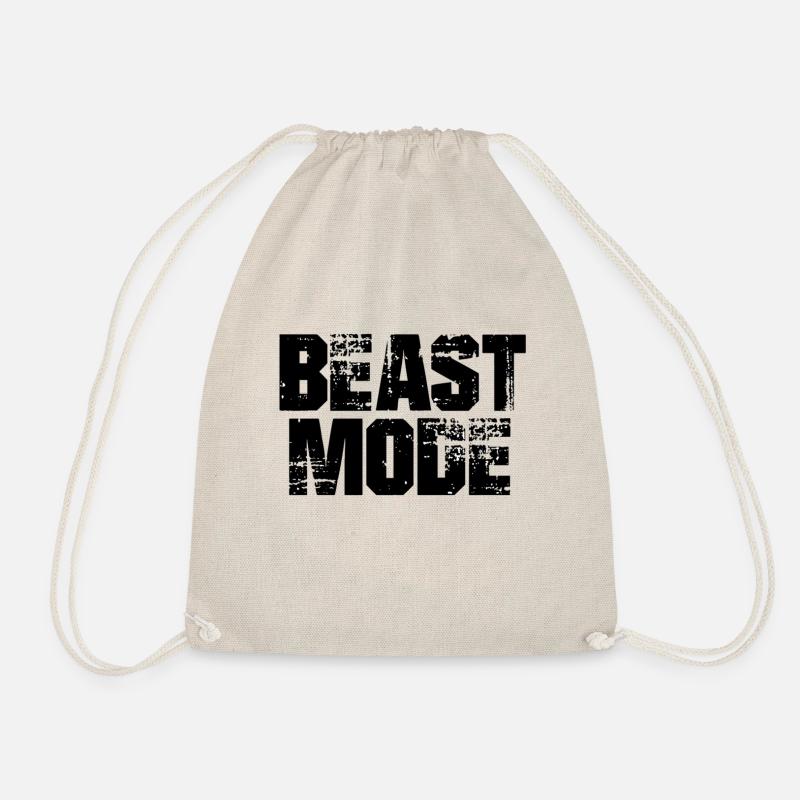 BEASTMODE - Turnbeutel - Natur