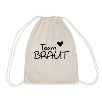Team Bride Bachelor Party - Drawstring Bag - nature - Front
