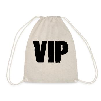 vip - Turnbeutel - Natur - Vorne