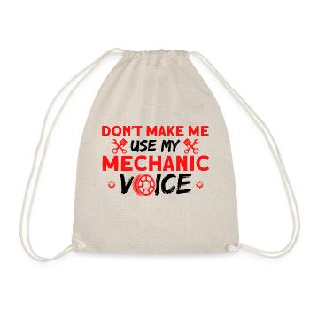 Mécanicien automobile Cadeau mécanicien automobile - Sac de sport léger - nature - Devant