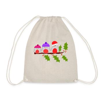 Robin - Drawstring Bag - nature - Front