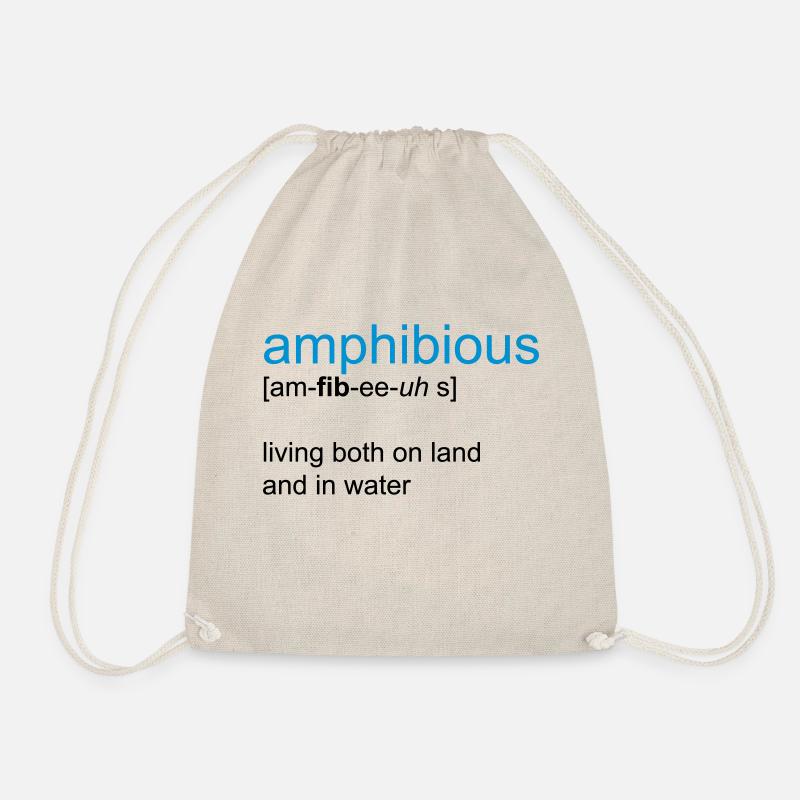 swim - Drawstring Bag - nature