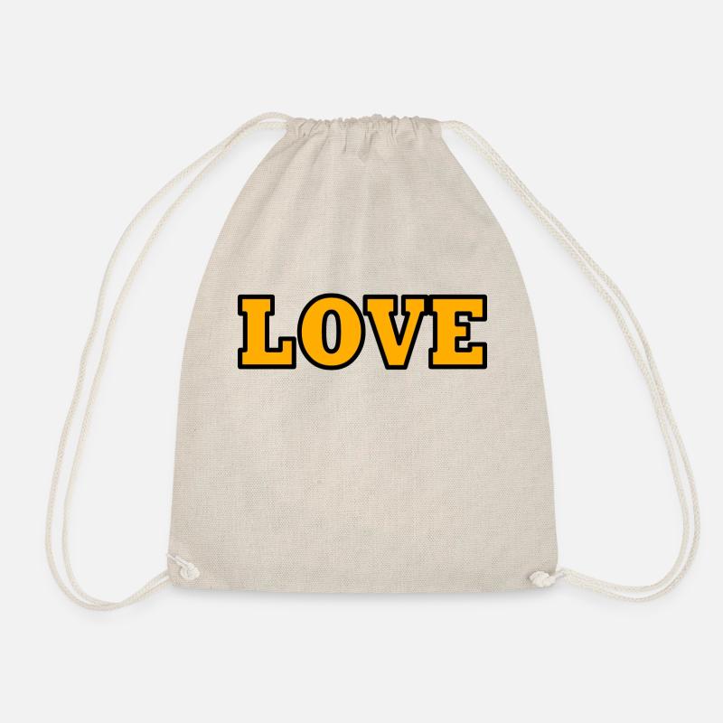 Love - Turnbeutel - Natur