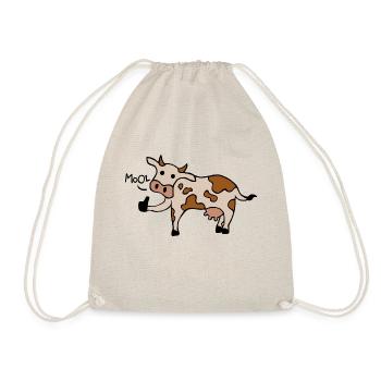 Mool / Cool Cow Thumbs Up - Sac de sport léger - nature - Devant