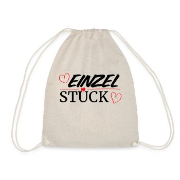 Einzelstück - Turnbeutel - Natur - Vorne