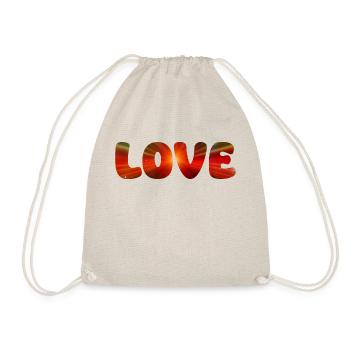 AMOUR - Sac de sport léger - nature - Devant