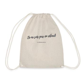 I'm not late - Drawstring Bag - nature - Front
