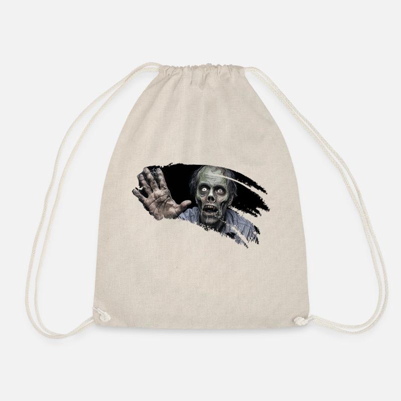 Zombie vous surveille ! - Sac de sport léger - nature