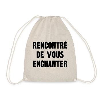 rencontré de vous enchanter - Sac de sport léger - nature - Devant