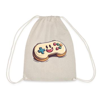 Manette amusante pour les joueurs - Sac de sport léger - nature - Devant