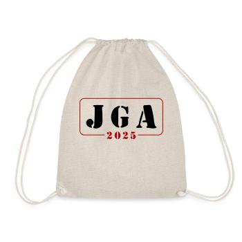 Jga 2025 Junggesellenabschied - Turnbeutel - Natur - Vorne