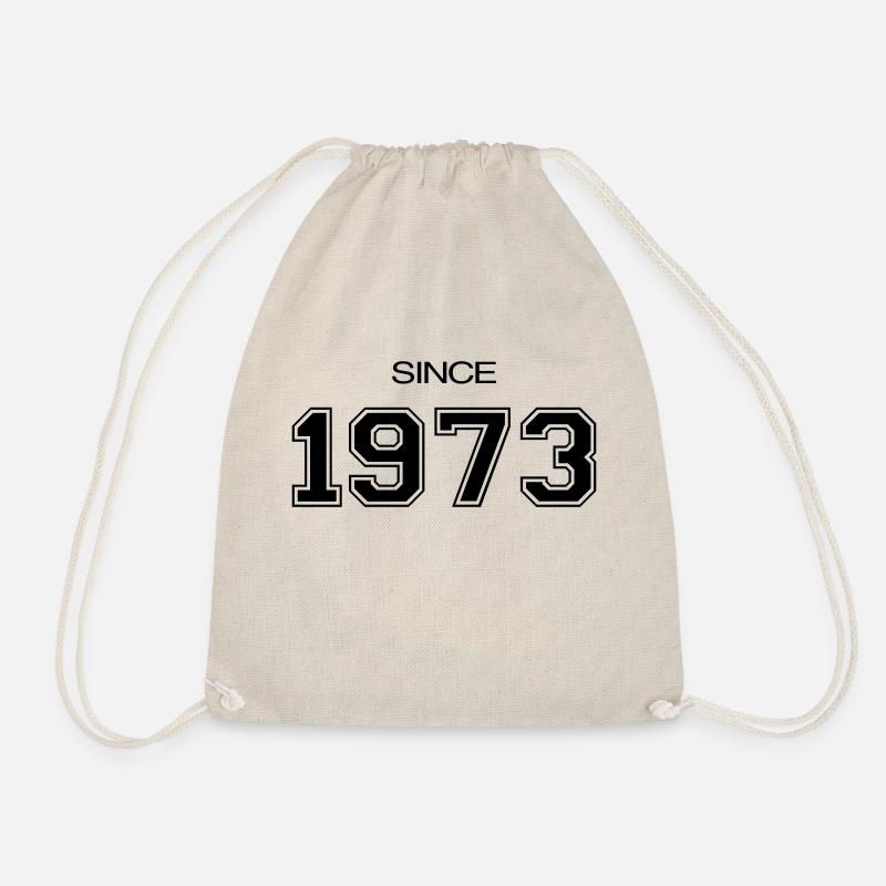 Geburtstagsgeschenk 1973 - Turnbeutel - Natur