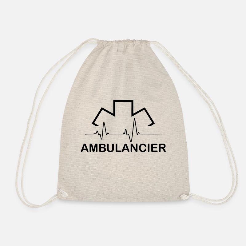 ambulancier entreprise logo - Sac de sport léger - nature