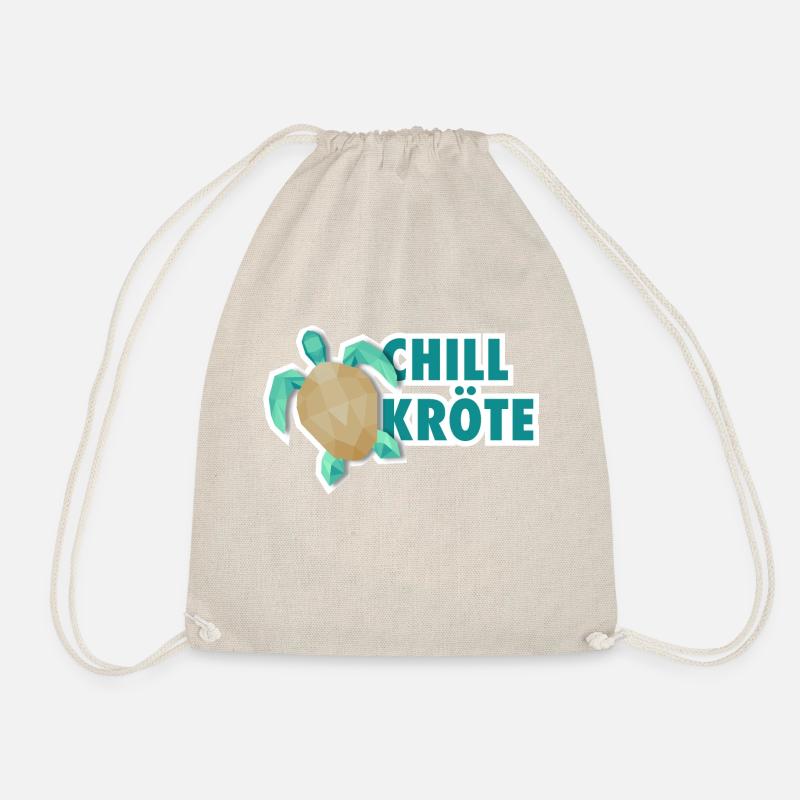 Chillkröte - Turnbeutel - Natur