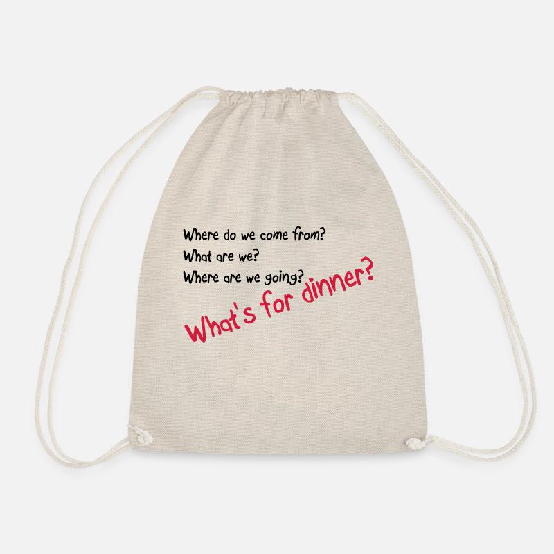 Funny quotes - Drawstring Bag - nature