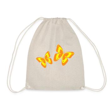 Butterfly Butterfly Insects Spring Summer colorful - Drawstring Bag - nature - Front