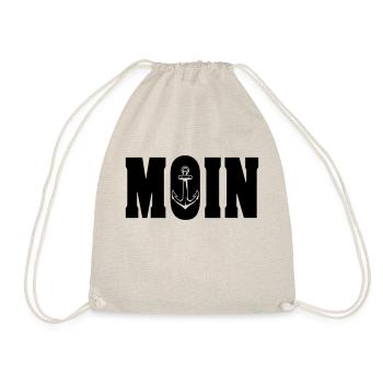 moin 1 - Turnbeutel - Natur - Vorne