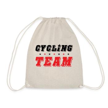 Cycling Team - Turnbeutel - Natur - Vorne