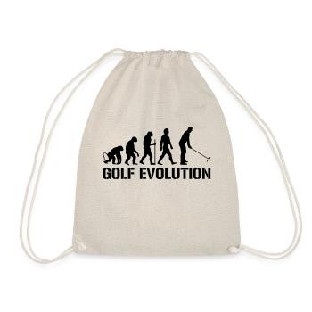 evolution golf - Turnbeutel - Natur - Vorne