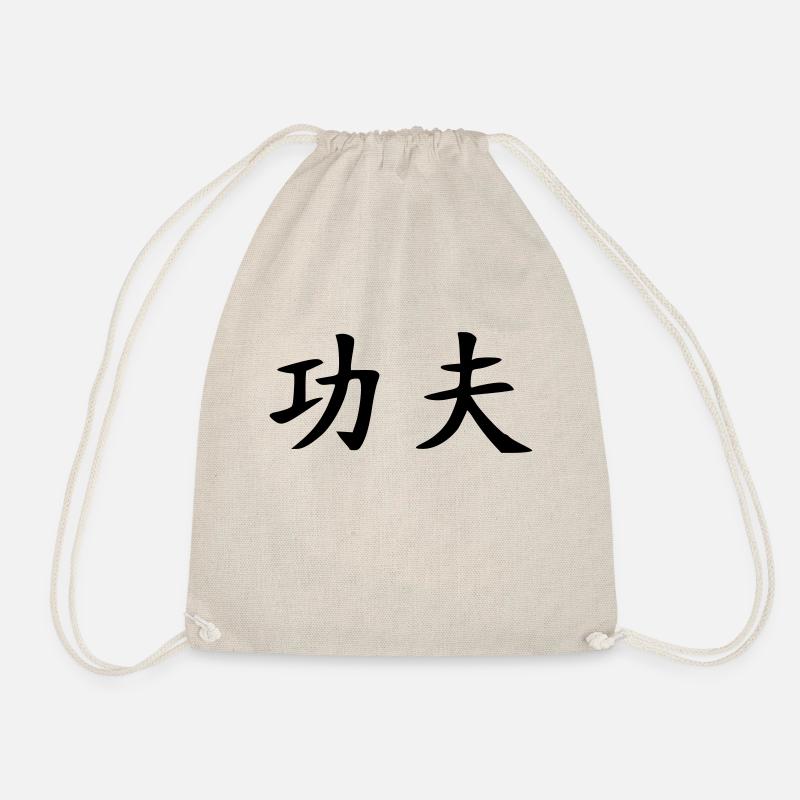 Kung Fu - Turnbeutel - Natur