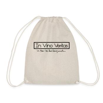 in vino veritas - Turnbeutel - Natur - Vorne